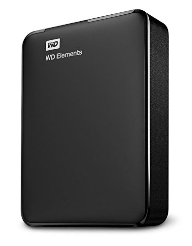Внешний жесткий диск 2.5" 2000 GB WD Elements Portable (USB 3.0, черный, 111x82x21 мм, 234 г) [ WDBU6Y0020BBK-WESN ]