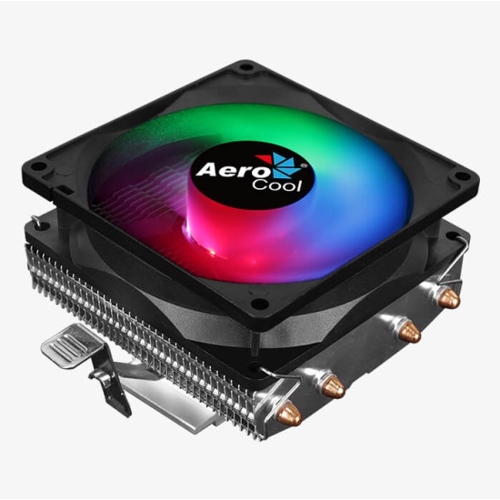 Кулер для процессора AeroCool Air Frost 4 FRGB 3P (Socket FM1/FM2/AM2/AM3/AM4/775/1150/1151/1155/1156/1200/2011/2066, TDP до 125 Вт, медь, алюминий, 1