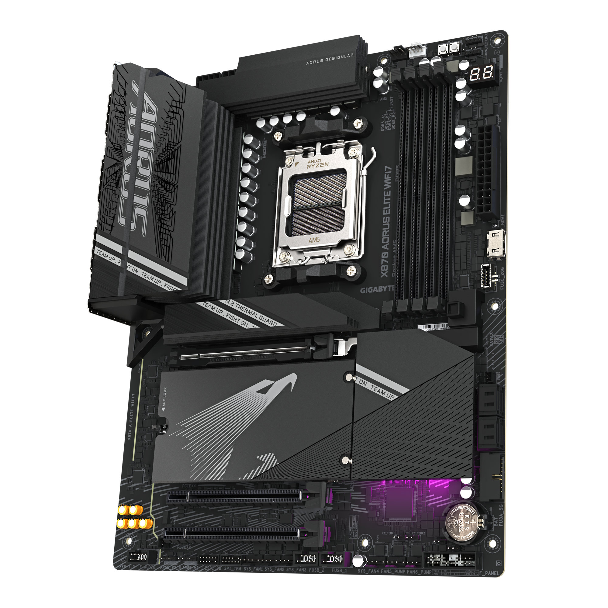 Материнская плата GIGABYTE X870 AORUS ELITE WIFI7