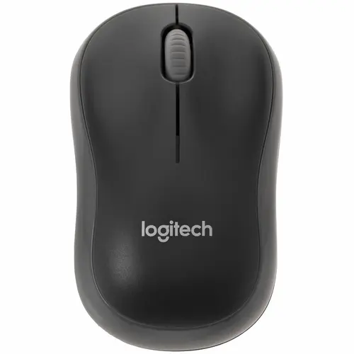 Мышь беспроводная мобильная Logitech M185 Wireless Mouse Dark Grey (серый, USB, оптика, 1000 dpi, 3 кл., симметричный дизайн, RF 2.4GHz, 1 x AA) [ 910