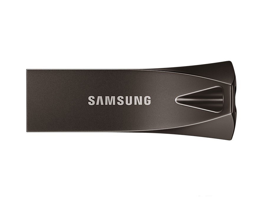 Флэш-накопитель 64 GB Samsung BAR Plus (черный, металл, 200 MB/s 40x16x12 мм, USB 3.0 Type-A) [ MUF-64BE4/APC ]