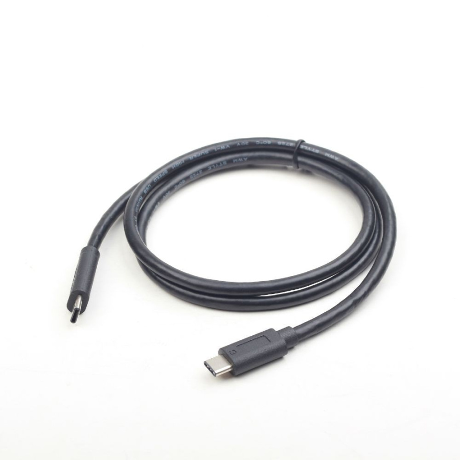 Кабель USB 3.1 Gembird (USB Type C (male) - USB Type C (male), 1.5 м, серый, позолоченные контакты, пакет) [ CCP-USB3.1-CMCM-5 ]