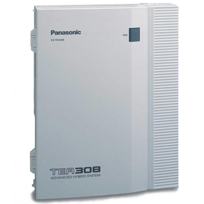 Аналоговая АТС Panasonic KX-TEB308RU (3 внешн/8 внутр, нерасширяемая, DISA, Функция «конференц-связь» с участием до 5 абонентов)