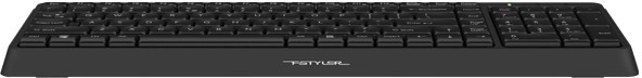Клавиатура A4-Tech Fstyler FK15 (черный, USB, мембранная, 1.5 м, 103 кл., полноразмерная) [ fk10 black ]