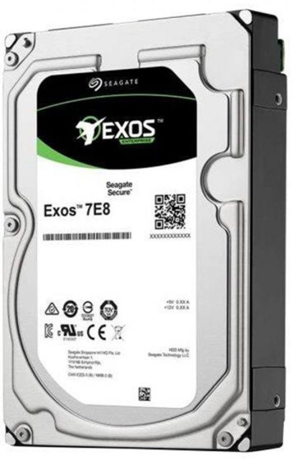 Жесткий диск SerialATA 3.5" 6000 GB Seagate Exos 7E8 (Enterprise Capacity 3.5 HDD v5) (ST6000NM021A) (7200 об/м, 256 MB, SATA600, для центров обработк