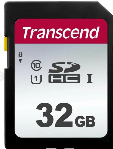 Флэш-карта SDHC 32 GB Transcend 300S (Class 10 UHS-I U1, 95 MB/s 45 MB/s черный) [ TS32GSDC300S ]