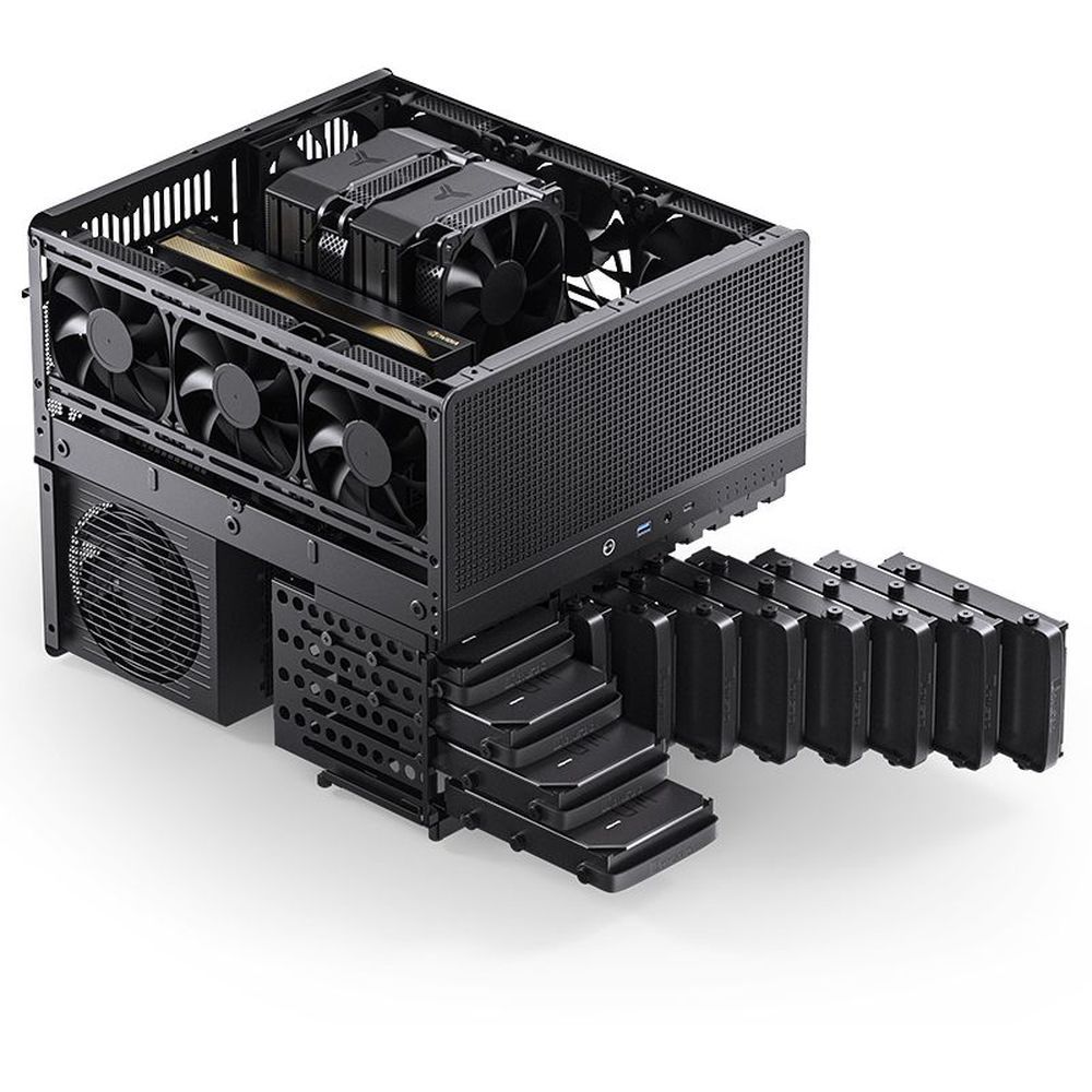 Корпус без блока питания JONSBO N5 Black