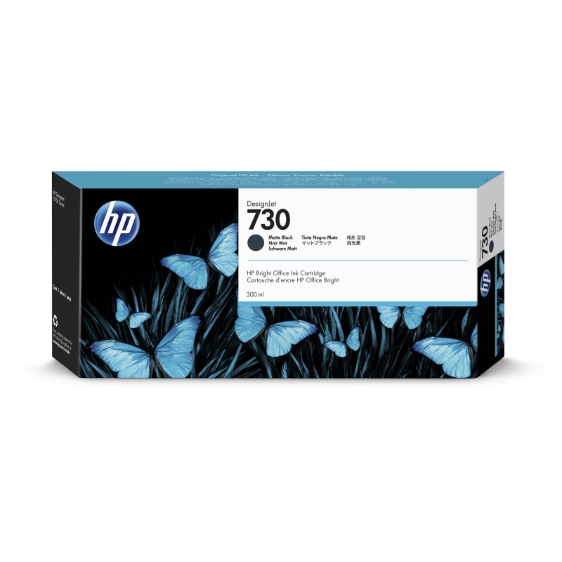 Картридж HP 730 [  P2V71A ] (matte black, 300 ml) для HP DesignJet T1700dr PostScript, DesignJet T1700 PostScript, DesignJet T1700, DesignJet T1700dr