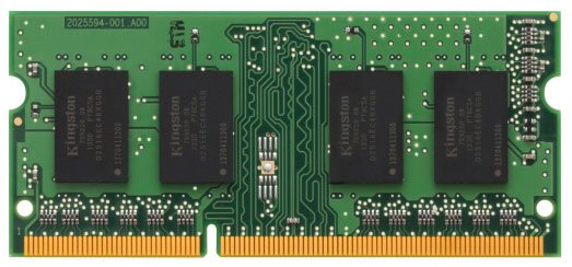Память SODIMM DDR4 4GB (PC4-19200, 2400MHz) Kingston ValueRAM (1шт x 4ГБ, CL 17-17-17, 1.2 В, Single rank x16, высота 30 мм) KVR24S17S6/4