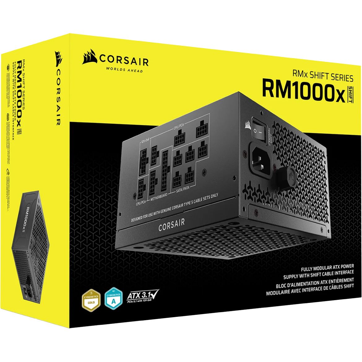 Блоки питания Corsair RM1000x SHIFT CP-9020300-EU