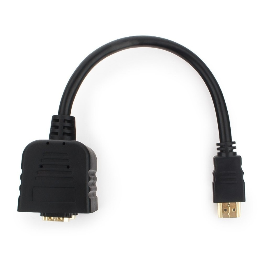 Переходник HDMI видеосигнала Gembird (HDMI Type A (male) - HDMI Type A (female) + HDMI Type A (female)) [ DSP-2PH4-002 ]