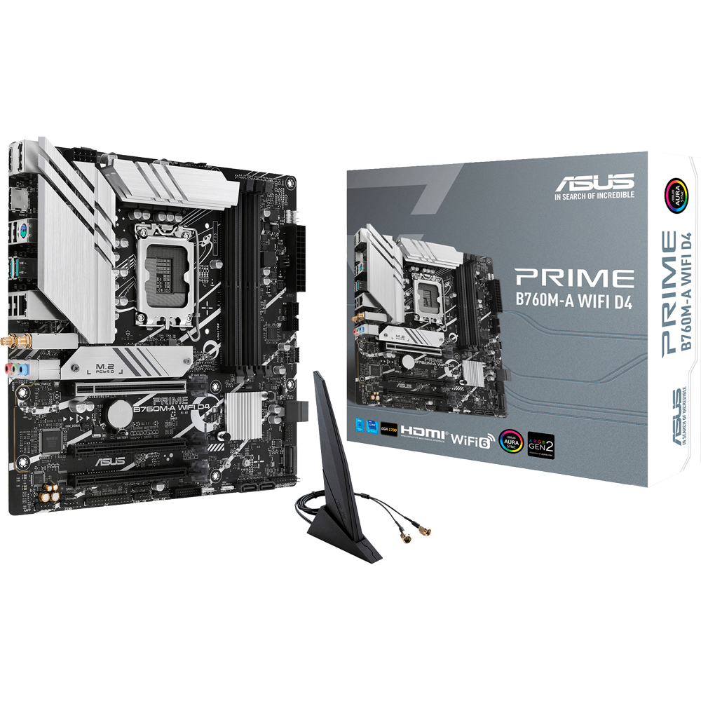 Материнская плата ASUS PRIME B760M-A WIFI D4
