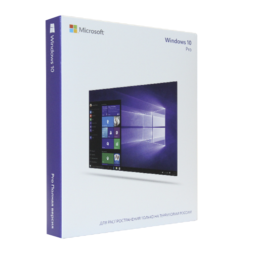 Операционная система Microsoft Windows Pro 10 (Мультиязычная, электронная лицензия, 32-bit/64-bit) [ FQC-09131 ]