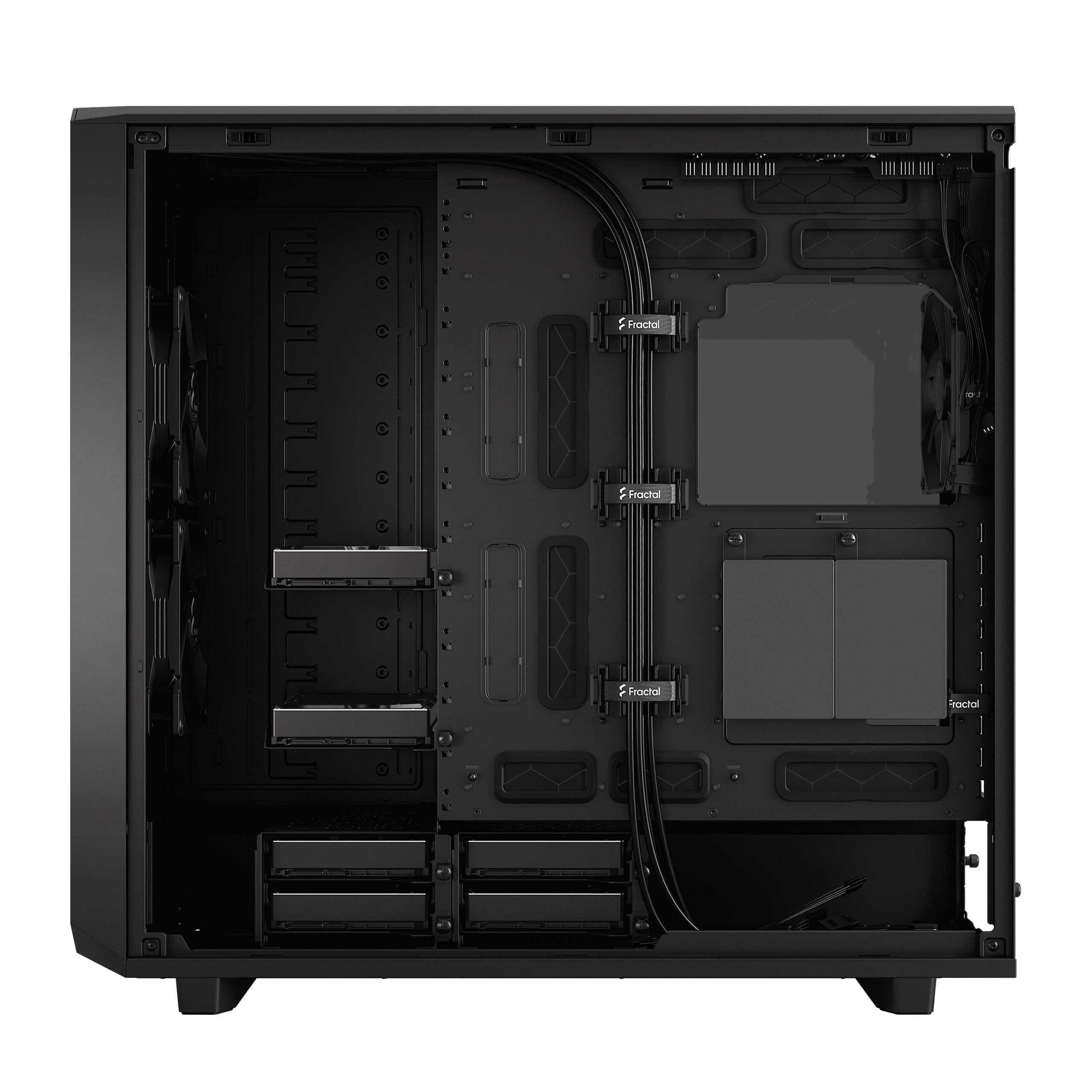 Корпус ПК без блока питания Fractal Design Case Meshify 2 XL Black, Light Tempered Glass
