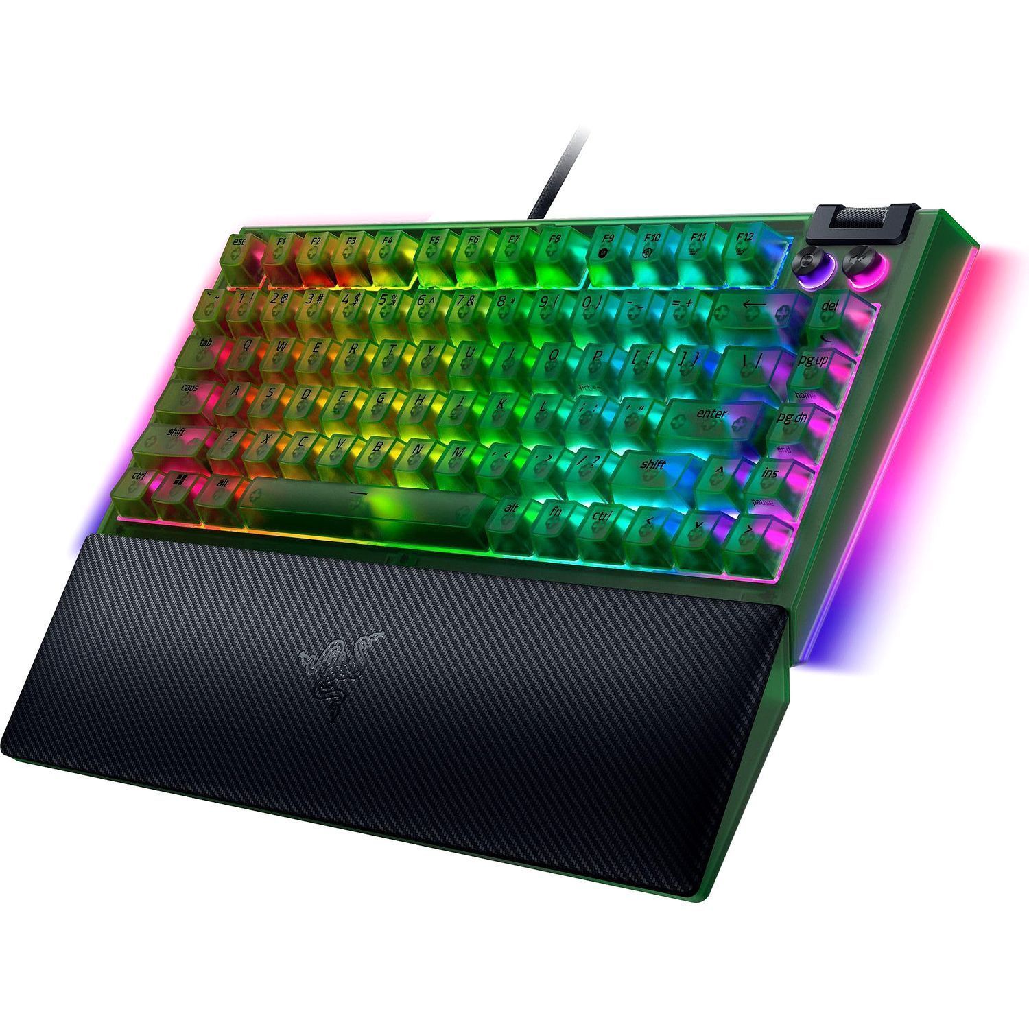 Игровая клавиатура Razer BlackWidow V4 75% - Phantom Green Ed. - US Layout Razer RZ03-05003300-R3M1