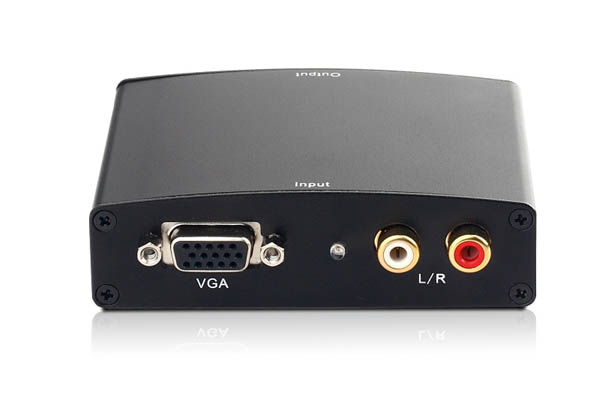 Преобразователь аудиовидеосигнала Espada (VGA+RCA Audio => HDMI) [ HCV0101 ]