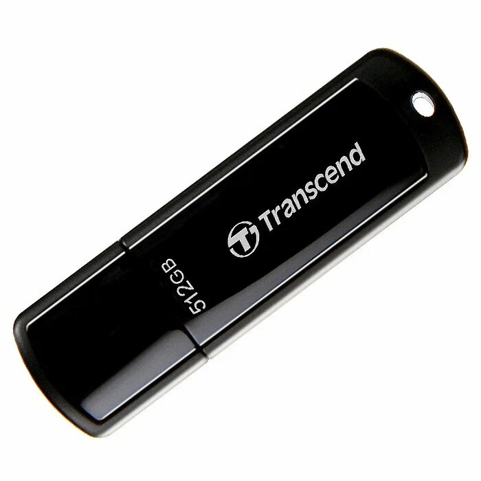 Флэш-накопитель 512GB Transcend JetFlash 700 (черный, пластик, 90/40MB/s 62x17x9 мм, коннектор закрывается колпачком, USB 3.0 Type-A) TS512GJF700