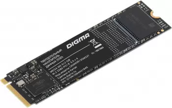 Накопитель SSD M.2 512 GB Digma MEGA M2 (DGSM3512GM23T) Retail (PCI-Express 4x rev.3.0 (NVMe), 3D NAND (TLC), M.2 Type 2280, 3300/2700MB/s, TBW 375)