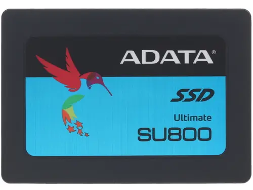 Накопитель SSD 2,5" 512GB ADATA Ultimate SU800 (ASU800SS-512GT-C) Retail (560/520МБ/сек, 90K/80KIOPS, SATA600, 3D TLC, TBW 400)