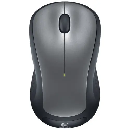 Мышь беспроводная мобильная Logitech M310 Wireless Mouse (черно-серебристый, USB, оптика, 1000 dpi, 3 кл., симметричный дизайн, RF 2.4GHz, 1 x AA) [ 9