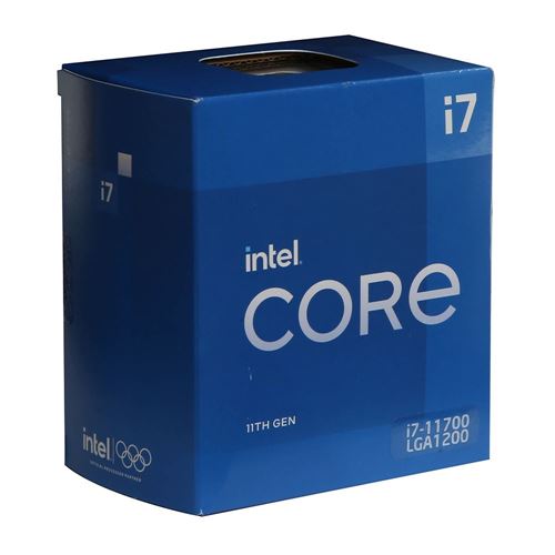 Процессор Intel Core i7 11700 OEM (S-1200, ядер: 8, потоков: 16, 2.5-4.9 GHz, L2: 2 MB, L3: 16 MB, VGA UHD 750, TDP 65W) CM8070804491214